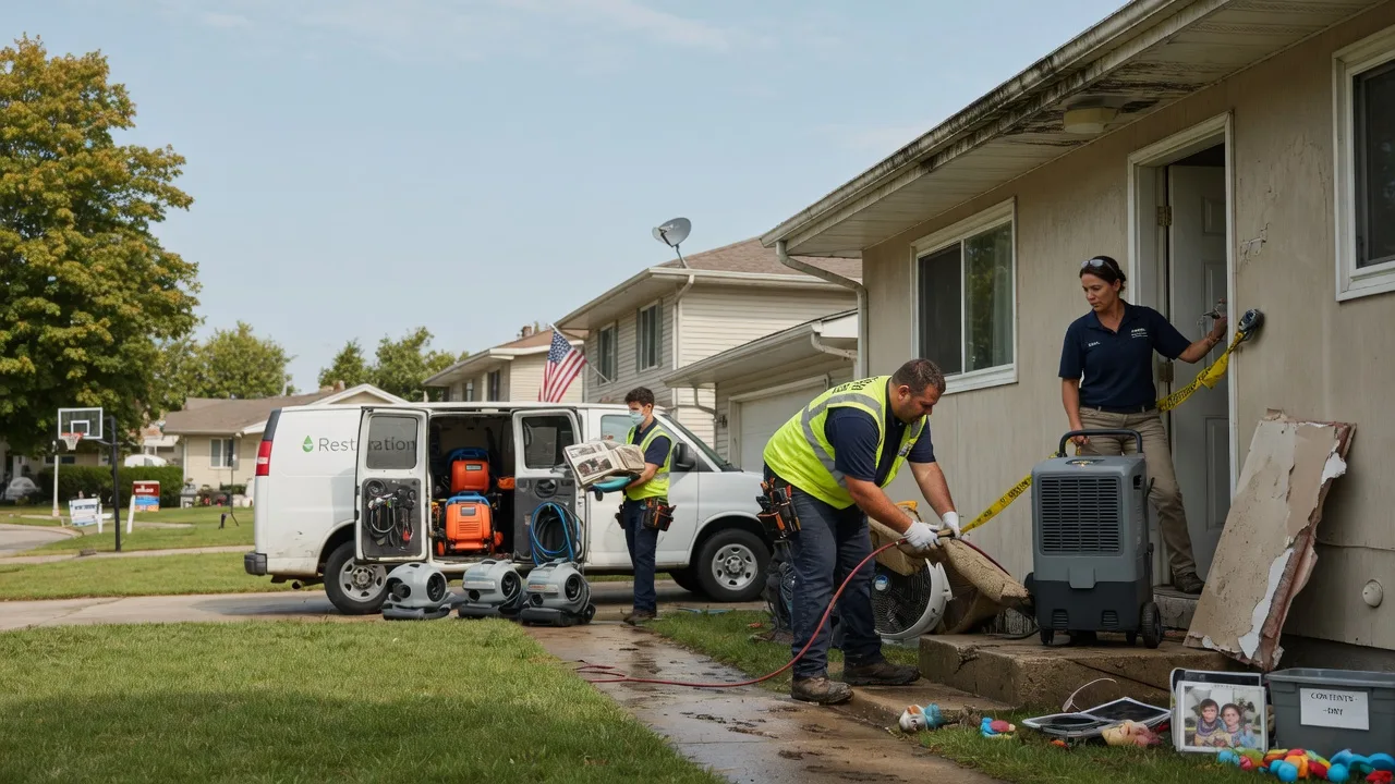 Water Damage Restoration in Remus, MI near me